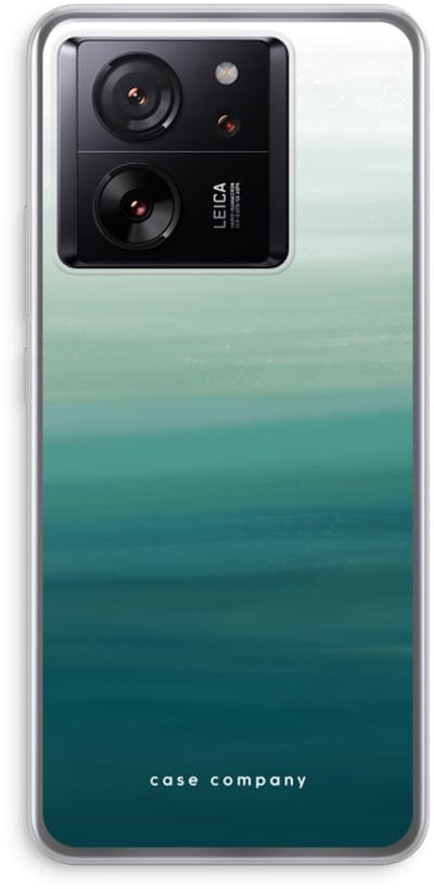 Case Company® - Hoesje geschikt voor Xiaomi 13T Pro hoesje - Ocean - Soft Cover Telefoonhoesje - Bescherming aan alle Kanten en Schermrand