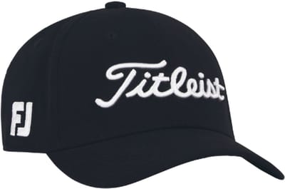 Titleist Tour Performance Junior Cap Zwart/Wit