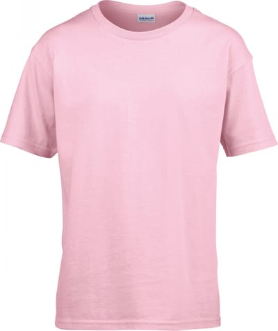 Gildan Softstyle Euro Fit Youth T-shirt GI6400B - Light Pink - 9/11 years (L)