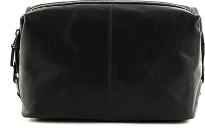 SADDLER Toilettas Braga Toiletry Bag Black Zwart