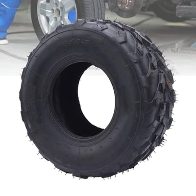 16x87 ATV Band 7 Inch Rubber Antislip Verbeterde Grip Prikbestendig Vervangingsband voor Quad white