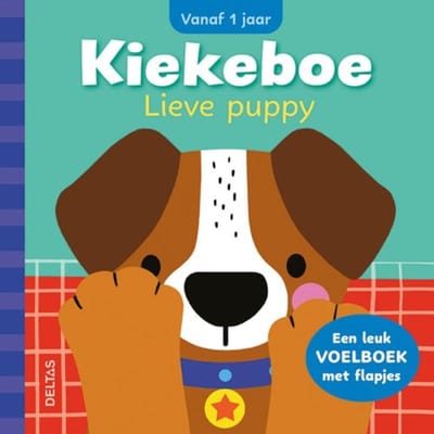 Deltas Kiekeboe Lieve puppy Vriendenboekjes