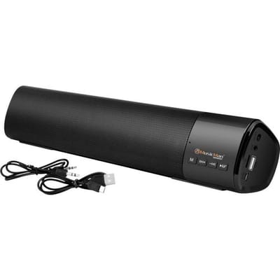 Technaxx Musicman BT-X54 Mini-Soundbar - Bluetooth V5.1 - 2 x 5W - Zwart