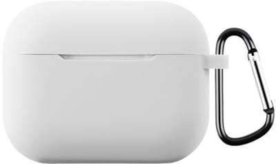 Telestore - hoesje geschikt voor AirPods Pro 3 soft case cover - wit - TPU hoesje Beschermhoes - AirPods Pro 3 Cover - AirPods Pro 3 hoesje - Geschikt voor Apple Airpods Pro 3 - gel hoesje met sleutelhanger