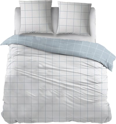 Snoozing Amelie Dekbedovertrek - Eenpersoons - 140x200/220 cm - Blauw