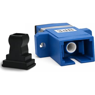 Qoltec glasvezelverzwakker SC/UPC (F) - SC/UPC (F) |   Singlemode |   3dB