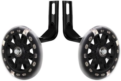 Voor kinderen fiets stabiliteit wielen verbreed ontwerp met magnetische flitser en stille werking voor verbeterde veiligheid op fietsen (18 inch)