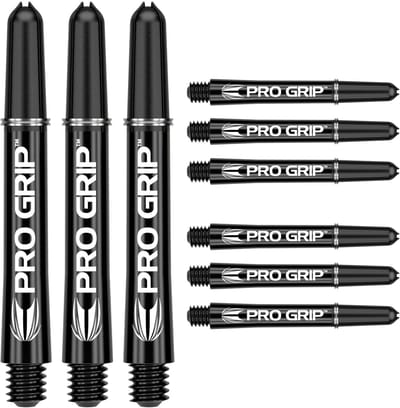 Target Pro Grip 3 Set Black - Dart Shafts