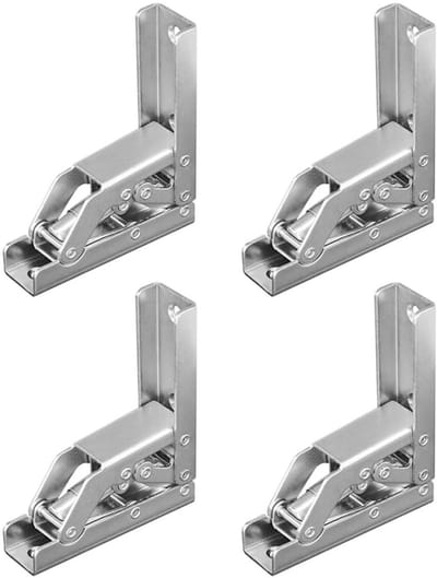 Allecto - Loft Hatch scharnier - Opvouwbaar scharnier - Flexibele vouwfunctie - Plat veerontwerp - Geschikt voor kastdeuren en tafels - Eenvoudig t...