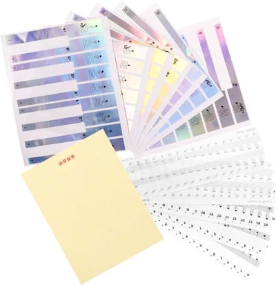 Pianostickers Toetsen - Toetsen Labels - Beginners Leren - Zonder Lijmresten - 61 Toetsen - Wit
