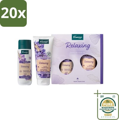 20 x Kneipp - Relaxing Favourites Geschenkset - Lavendel - Grootverpakking - Lavendel - Ontspanning - Huidverzorging - Geschenkset - Douchegel