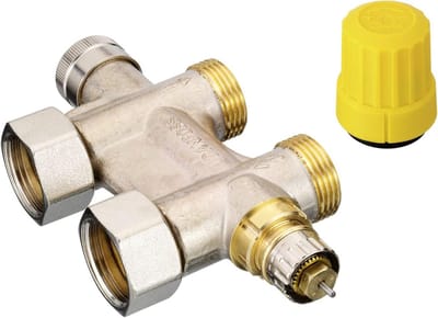 Aansluitkraan voor Verwarming 1/2 Inch Doorgang
