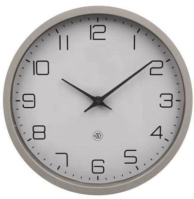 nXt Eco – Wandklok – 30 cm – Papier & Bioplastic – Zwart – Stil