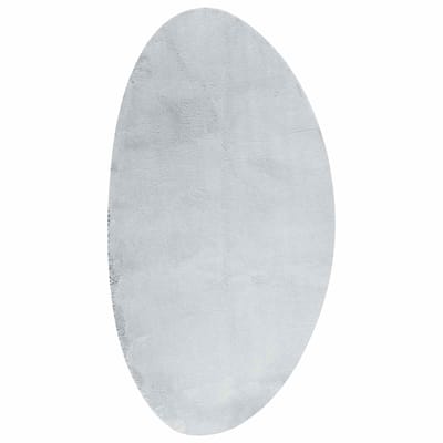 vidaXL - Tapijt - HUARTE - Grijs - 100 - x - 200 - cm - Polyester