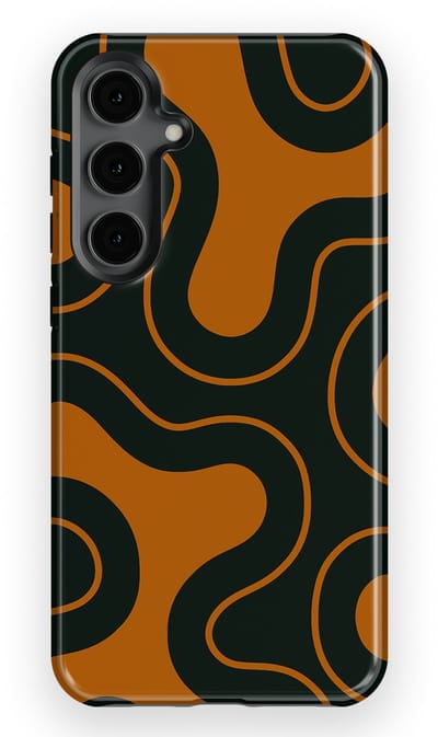 DripCase Motion Flow Tough Hoesje Samsung Galaxy S24 Plus | Backcover met Mag | Trendy Design | Valbescherming | Organic Circuit