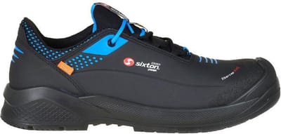 Sixton Resolute Forza Metaalvrije Werkschoen ESD S3 43452-12 - Mannen - Zwart/Blauw - 42