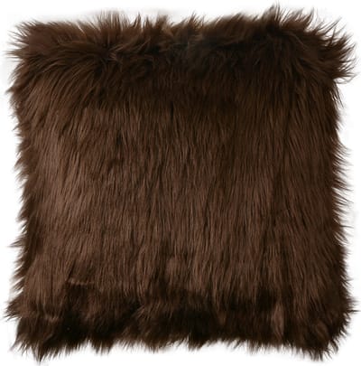 Clayre & Eef Kussenhoes 45x45 cm Bruin Synthetisch