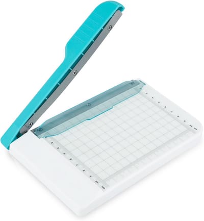 Mini Papiersnijder 6 Inch Compacte Antislip Trimmer voor Knutselpapier en Foto's