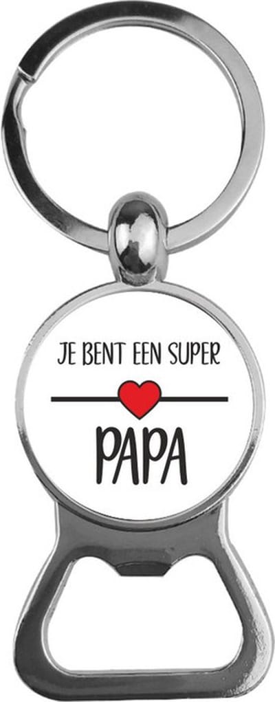 Bieropener Glas - Je Bent Een Super Papa