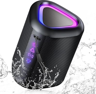 Draagbare Luidspreker - Bluetooth Speaker - Muziek Luisteren - Lange Batterijduur - 30 Uur Speeltijd - Zwart