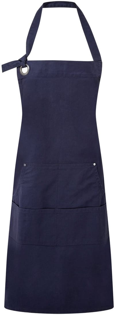 Schort/Tuniek/Werkblouse Unisex One Size Premier Navy 100% Katoen