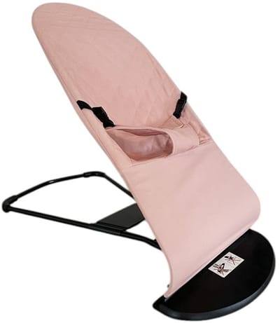 JAXX-HOES-met gesp-wipstoel hoes-katoen-roze- wasmachine geschikt