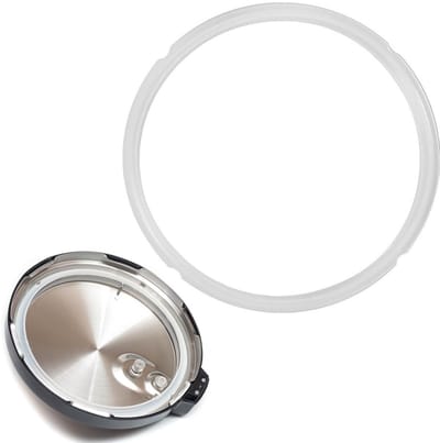 Dailygoods- Vervangingsring Hoogwaardige Silicone - Vervangingsonderdeel - Kookpan - 6 L - Hoge Temperatuur Weerstand - FDA Goedkeuring - Stoompanring