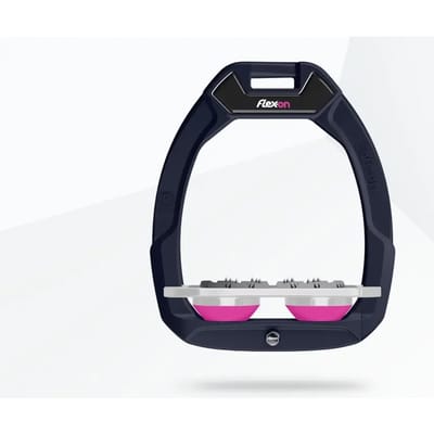 Plat Ultra Grip Veiligheidsbeugels Bordeaux/Grijs/Roze Flex-On Safe-On
