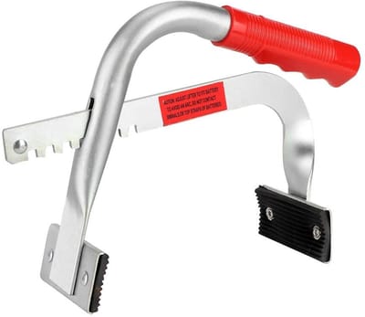 Dailygoods - Dailygoody - Batterijdrager - Verstelbare Batterijlifter - Hoge Sterkte - Rood - Veilig Gebruik - Duurzaam - Geschikt voor Auto Onderdelen