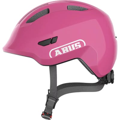 Fietshelm ABUS SMILEY 3.0 shiny pink M - 50-55 cm - pink - Geschikt voor gebruik op kinderfietsen - 240 g