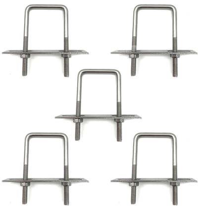 MTTProducts - U-Bolts - M6 U-bouten - Sterk en duurzaam - 35 x 70 mm - Inclusief moeren en platen - Perfect voor leidingen - Uitvoering
