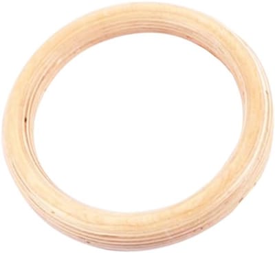 Houten Turnringen - Gymnastiek Ringen - Fitness Thuissport - Natuurlijk Berkenhout - 32 mm Diameter