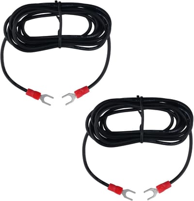 2 Stuks Draaitafel Aarde Draden - Duurzame PVC Aarde Draad voor Platenspelers