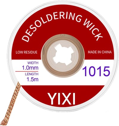 Desoldeerdraad 1,0 mm x 1,5 m - No-Clean Soldeer Lont voor Soldeer Reparatie