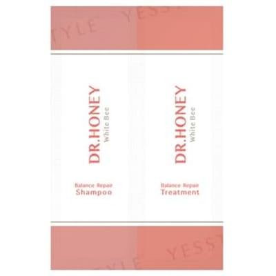 H2O - DR.HONEY White Bee Balance Repair Shampoo & Trearment Sachet Set 10ml+10g