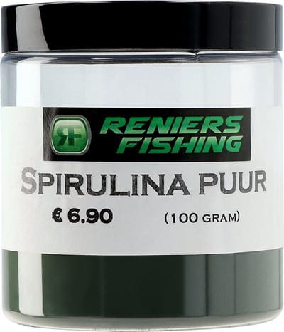 Reniers Fishing Additief Algen Spirulina Puur 100gr