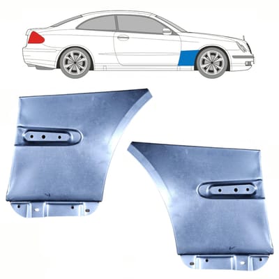 Reparatiepaneel voorspatbord voor Mercedes CLK W209 2002-2010 / Links + Rechts