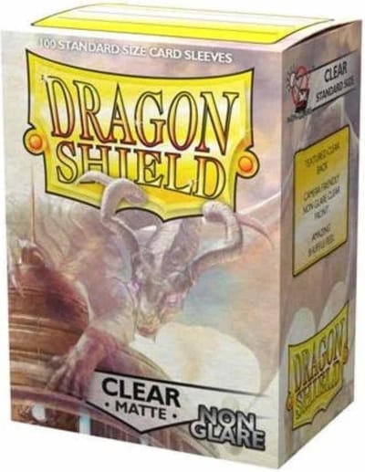 TCG Sleeves - Dragon Shield - Clear Doorzichtig (Non Glare) Standard Size