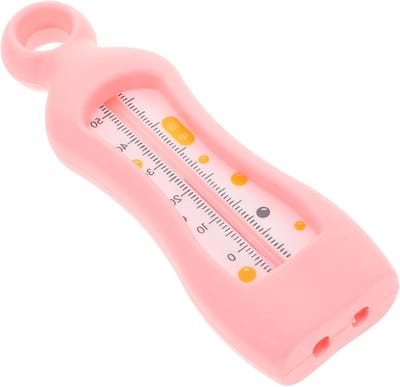 Baby Badthermometer - Watertemperatuur meter - Veilig Baden - Nauwkeurige Weergave - 13.5 cm - Roze