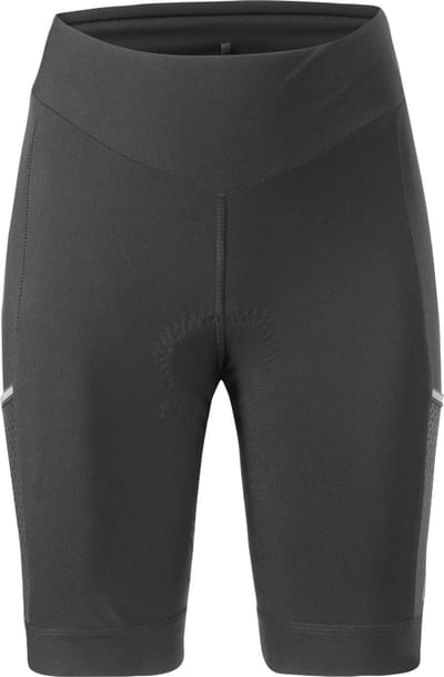 Loeffler fietsbroek kort W Bike Tights Skys Gel voor dames - Zwart