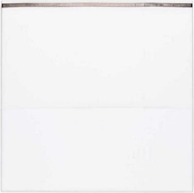 Briljant Baby Wieg Laken met Bies - 75x100 - Grijs - 2 Pack