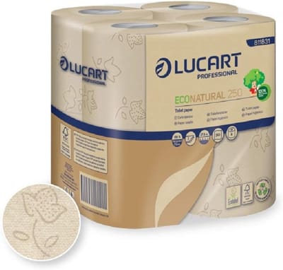 Toiletpapier 2-laags - Zacht Papier - Dagelijks Gebruik - Gemaakt van drankkartons - 64 Rollen