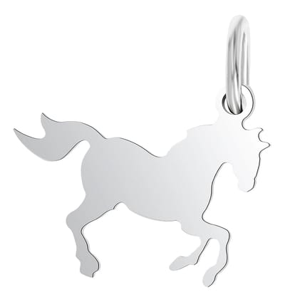 AKZENT Akzent meisjes hanger "Filius" uit 925 Sterlingzilver, gerhodineerd, duurzaam