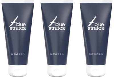 Blue Stratos Douchegel - 3 x 200 ml