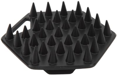 Dailygoods- Baardborstel - Exfoliërende Scrubber - Verbeteren Bloedcirculatie - Diepe Reiniging - Siliconen - Antislip Zuignap - Baardscrubber