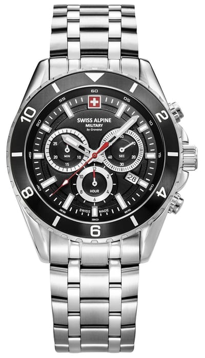 Swiss Alpine Military Sierra Chrono SAM7034.9137 mannen horloge
