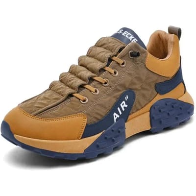 Heren Hardloopschoenen Hoge Kwaliteit Sneakers Mode Ademend Heren Gevulkaniseerde Schoenen Buiten Platform Heren Casual Schoenen 39 brown