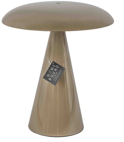 Bureaulamp Mush LED op accu taupe