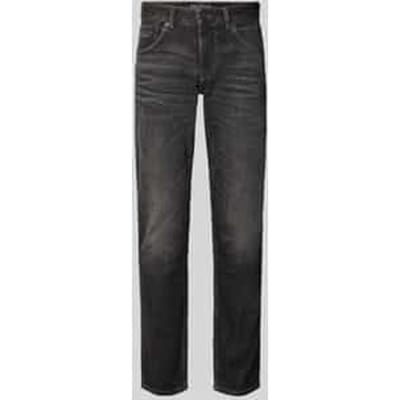 PME legend zwarte heren jeans   Nightflight   Stonewash wassing   Regular fit   5-Pocket zakken   Knoop- en ritssluiting   Duurzaam   Regular waist