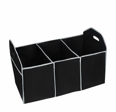 Go Go Gadget - Organiser - Kofferbak - Boodschappentas - Opvouwbaar - Multifunctioneel - 30x52x24 cm - 1 stuk - Zwart